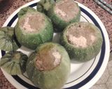イタリア発簡単♪丸ズッキーニの肉詰め♪作り方9写真