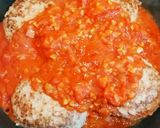 超簡単！トマト缶の煮込みハンバーグ作り方6写真