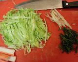 夏バテに♪冷凍トマトでひんやりピリ辛素麺作り方1写真
