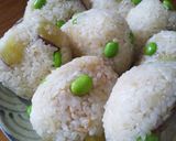 サツマイモと枝豆の炊き込みご飯作り方5写真
