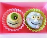 キャラ弁★☆モンスターズインク マイク作り方5写真