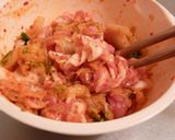 ✱茄子と豚肉のキムチ炒め✱(豚キムチ茄子作り方2写真