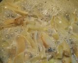 生ハムのクリームパスタ作り方4写真