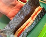 プチサイズで簡単☆スパムむすび作り方5写真