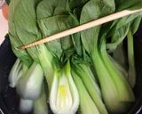 【冷製】青梗菜ピリ辛ポン酢だれ作り方4写真