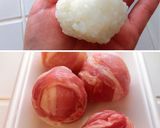 ♡大好き♡肉巻きおにぎり♡作り方1写真