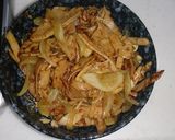 ハムと玉ねぎのカレー風味炒め☆作り方4写真