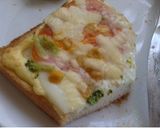 ズボラのランチ簡単エッグトースト作り方6写真