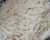 *肉味噌のせ冷や麦*作り方2写真