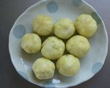 お弁当やおつまみに☆肉そぼろ入りいも餅。作り方12写真