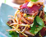 鮪や鰹・牛肉タタキでサラダカルパッチョ作り方6写真