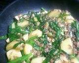 ご飯のお供☆新じゃがと豆腐のひき肉炒め作り方9写真