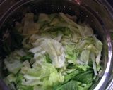 じぃじの大好物☆キャベツのピリカラパスタ作り方4写真