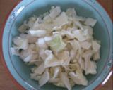 豆とキャベツのココット風作り方1写真