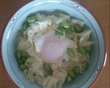 豆とキャベツのココット風作り方4写真