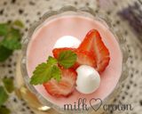 とろける(*´˘`*)♡いちごのババロア作り方10写真