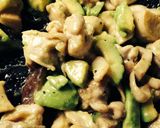 簡単おかず❁アボ鶏エリのレモン塩炒め❁作り方4写真