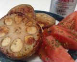 低カロリーで満腹！おからのはさみ蓮根作り方3写真