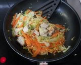 簡単　カジキマグロの野菜あん作り方3写真