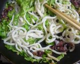 ほたるいか入り・焼きうどん作り方4写真