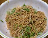卵まぜまぜ♪汁なし担々麺作り方5写真
