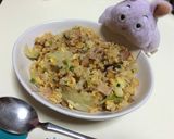 レタスと生姜のチャーハン作り方8写真
