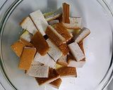 残ったパン耳でフレンチトースト作り方1写真