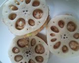 しゃきしゃきが美味♪れんこんのはさみ焼き作り方5写真