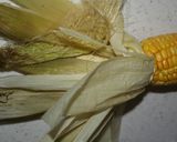 ♡レンジで簡単お弁当皮付きとうもろこし♡作り方4写真