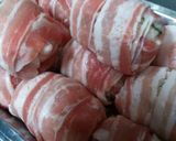 豚肉で簡単肉巻きおにぎり作り方4写真