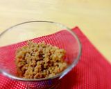 カラフル三色♪鶏そぼろ丼作り方1写真