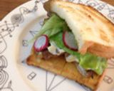 cafe風＊グリルチキン＊サンドウィッチ作り方7写真