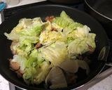 味噌味の豚バラキャベツ炒め作り方10写真
