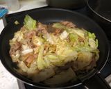 味噌味の豚バラキャベツ炒め作り方11写真