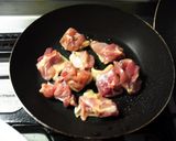 茄子と鶏肉の味噌炒め作り方3写真