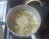 鶏がら仕立てのスープご飯作り方1写真