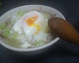 鶏がら仕立てのスープご飯作り方3写真