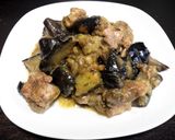 茄子と鶏肉の味噌炒め作り方8写真
