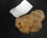 豚ロース肉のラー油ケチャップ絡め作り方7写真