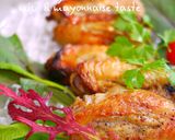 ピリ辛葱だく◎鶏もも肉の葱塩レモン作り方8写真