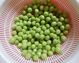 えんどう豆ご飯作り方2写真