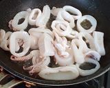 ねぎ味噌イカパスタ♪作り方5写真