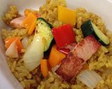 簡単‼カレーピラフ作り方8写真