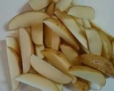 レンジで時短☆吸収油カットフライドポテト作り方1写真