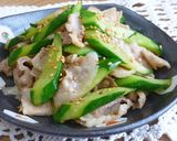 ✜豚肉ときゅうりの中華炒め✜作り方5写真