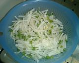 大根と豆腐とツナ缶のサラダ作り方1写真