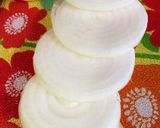 甘酢絡めた新玉ねぎのピカタ作り方2写真