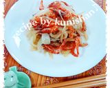 桜えびと玉ねぎの炒め物♪作り方5写真
