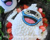 妖怪ウォッチ☆ウィスパーのキャラケーキ作り方13写真