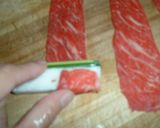 長芋と万能ネギの牛肉巻き作り方1写真